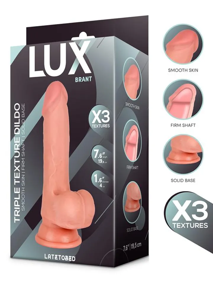 Brant Triple Density Dildo 19,5 cm - Lifelike dildo 1 [full]