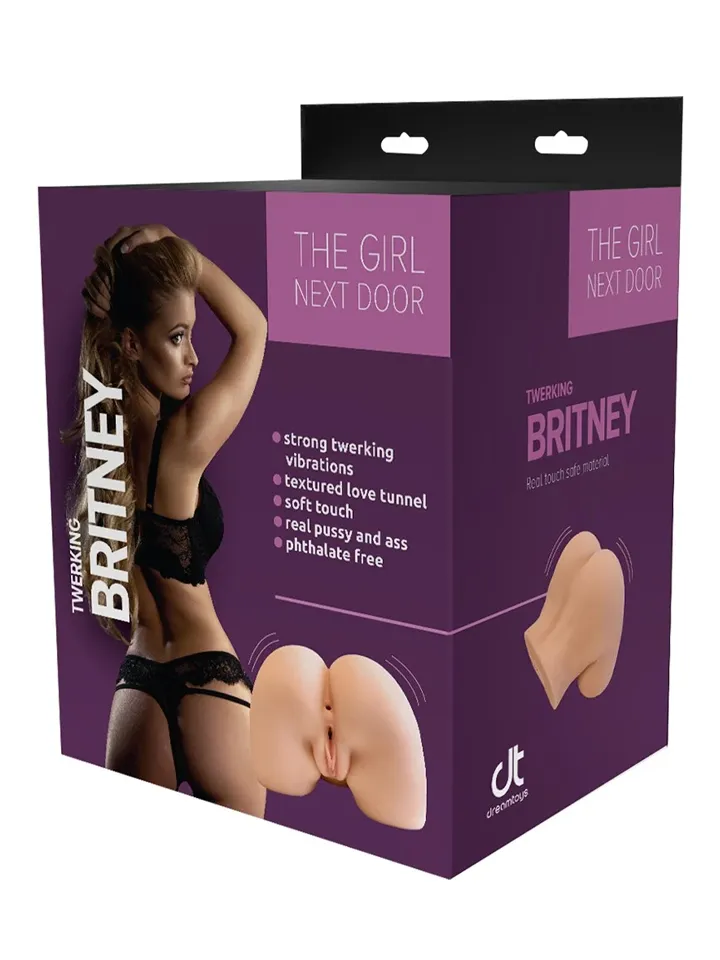 Britney Full Size Masturbator With Twerking Function - Sex doll 4 [full]