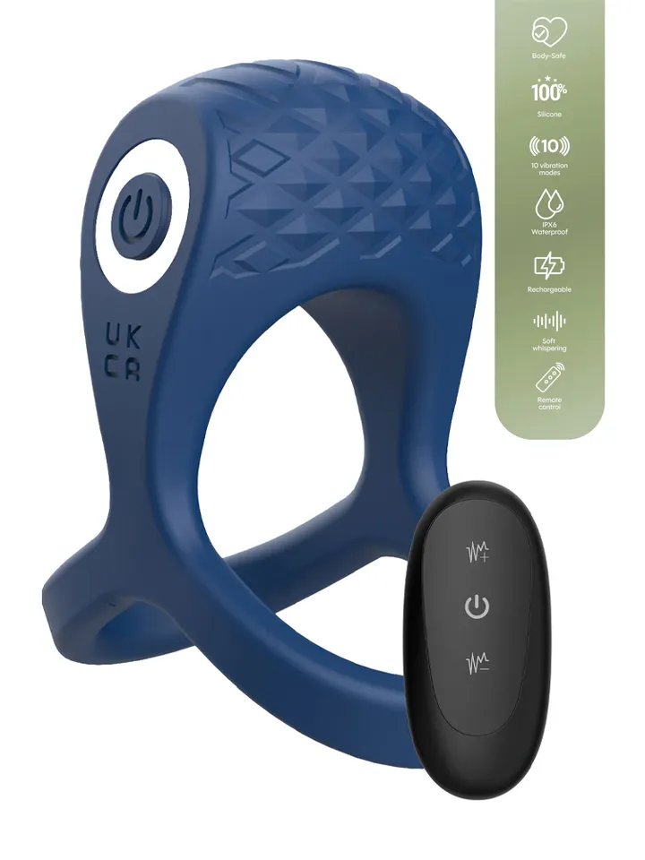 Brutal Ring & Ball Cage Vibrating + Remote - Vibrating cock ring 1 [full]