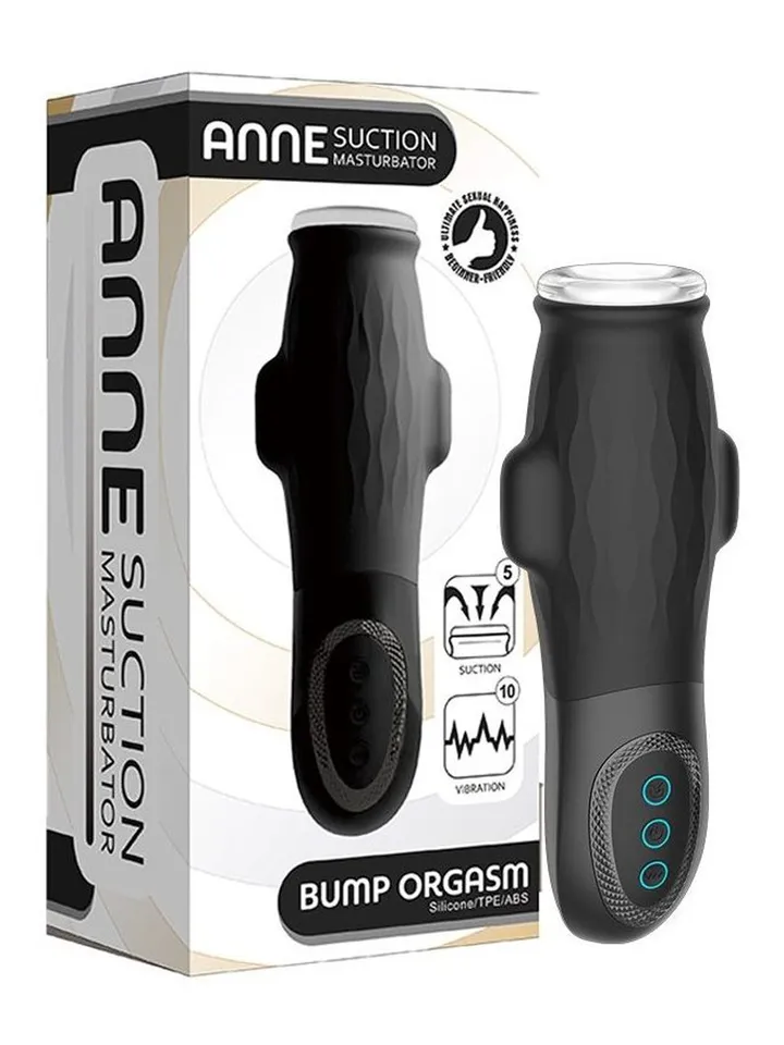 Bump Orgasm 5 Sucking & 10 Vibration Speeds - Vibrating masturbator 3 [full]