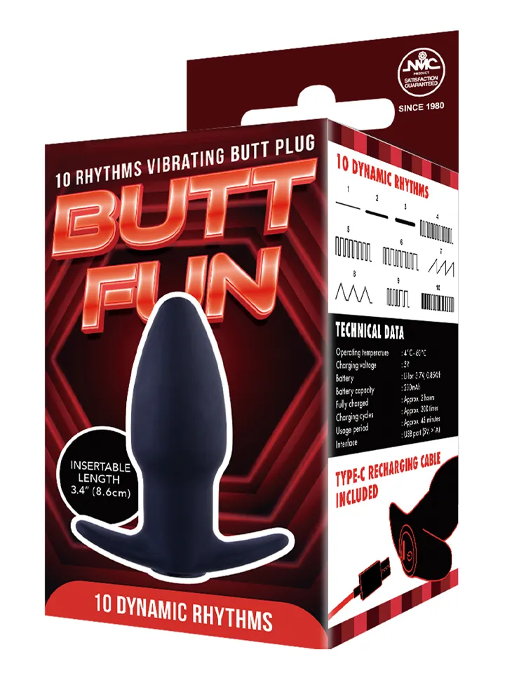 Butt Fun Vibrating Butt Plug - Vibrating anal plug 2 [full]