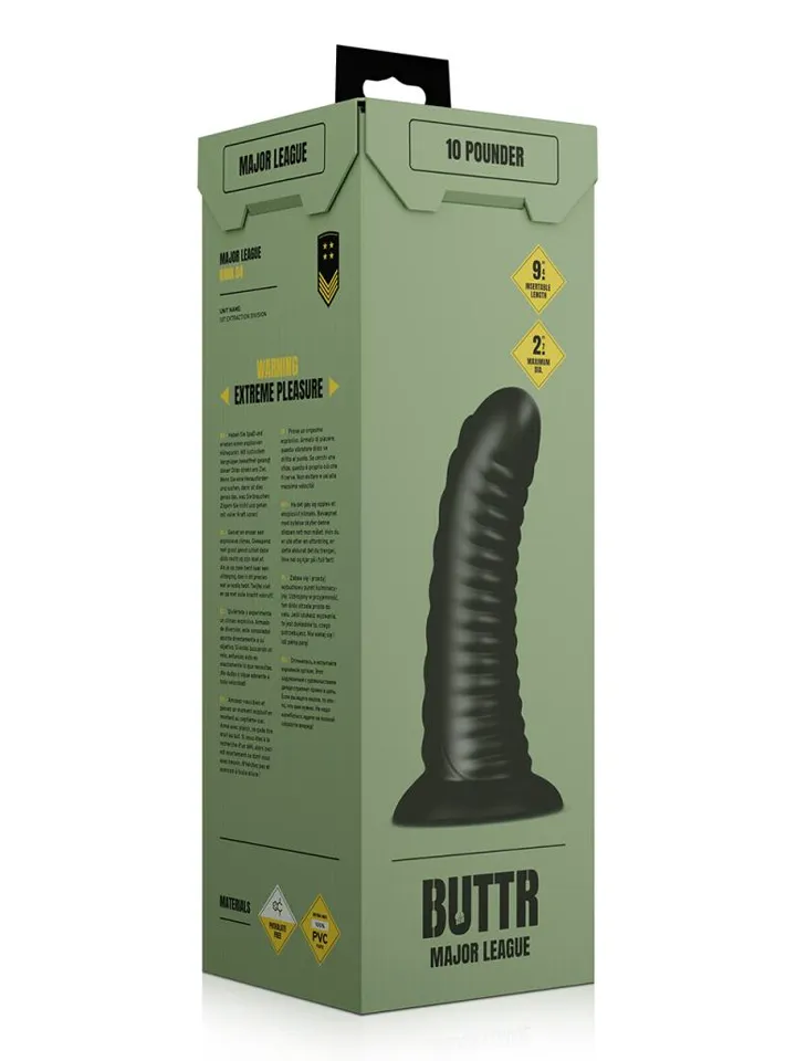 Buttr Double Ribbed Butt Plug 26 cm - Anal plug 4 [full]