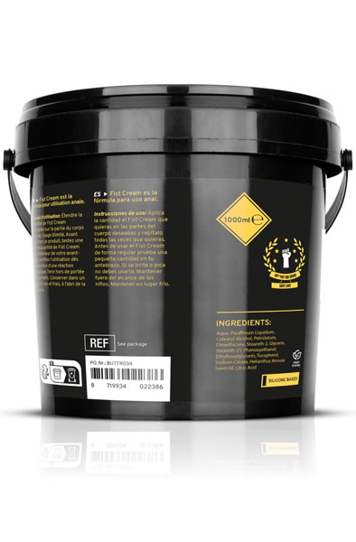 Buttr Fisting Cream XXL Bucket 1000 ml - Fisting/anal lubricant 3
