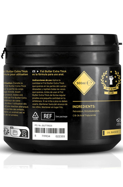 Buttr Fisting Gel Extra Thick 500 ml - Fisting/anal lubricant 3