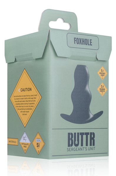 Buttr Foxhole Hollow Butt Plug - Hollow anal plug 4