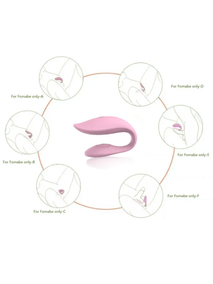 C-type Vibrator App Control - App-controlled couples vibrator 3