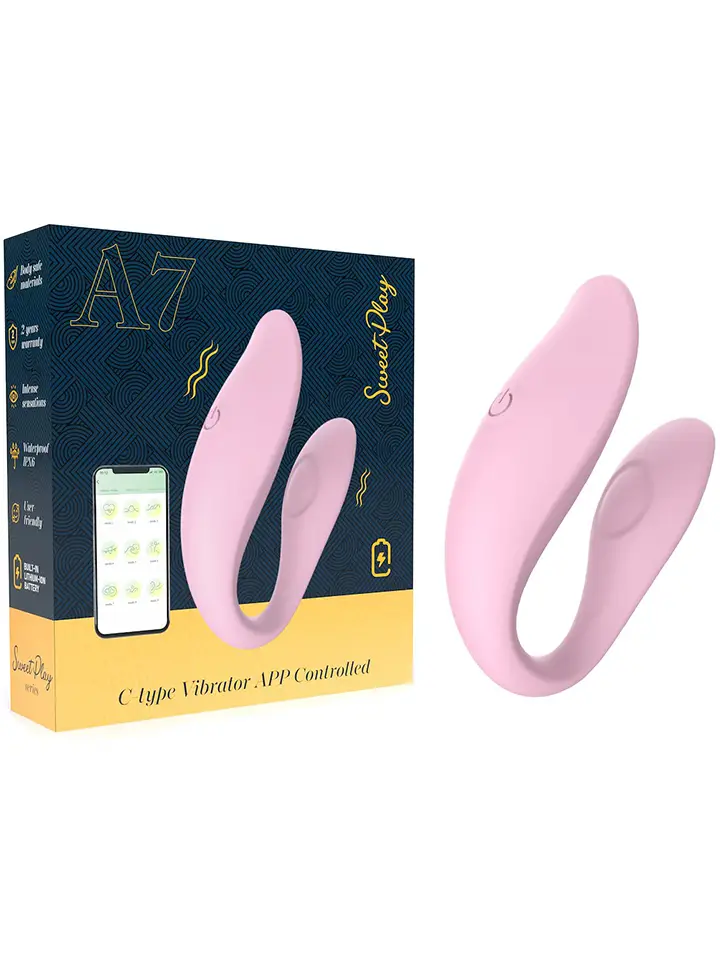 C-type Vibrator App Control - App-controlled couples vibrator 6
