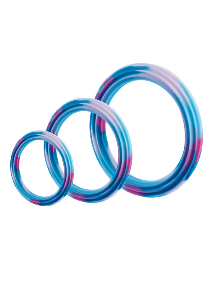 Camo 3in1 Silicone Cock Ring - Cock ring set 1 [full]