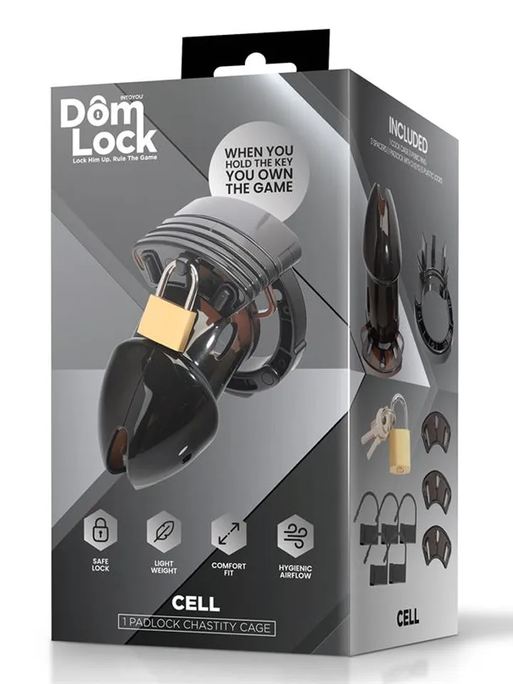 Cell Chastity Cage With Spacers - Chastity cage 4 [full]