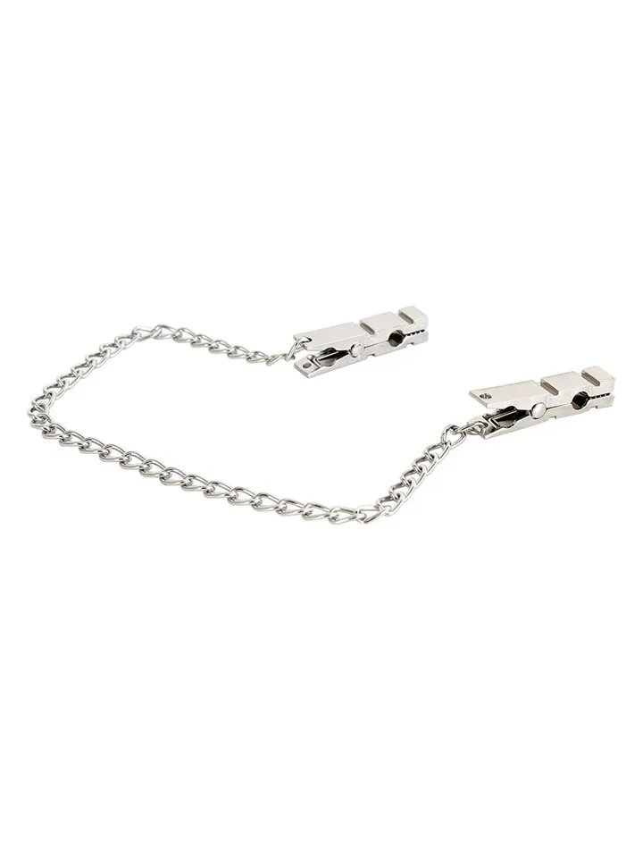 Chain Nipple Clamps Zinc 40,5 cm - Chest clamps with chain 2 [full]
