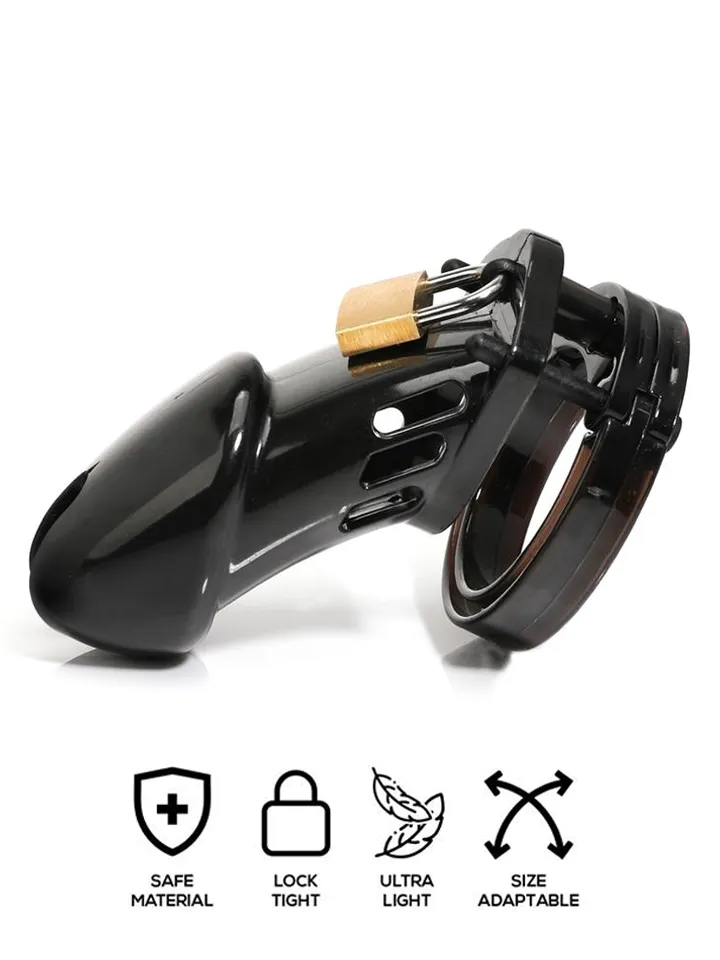 Chastity Cage Long Black - Chastity cage 1 [full]