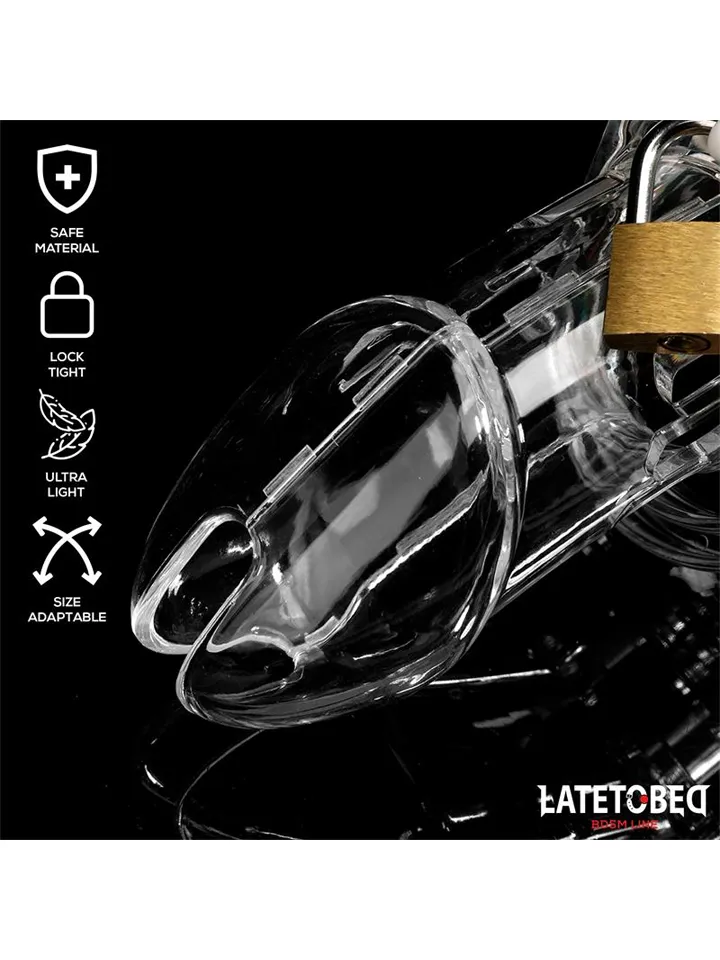 Chastity Cage Long Clear - Chastity cage 2 [full]