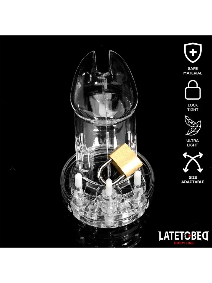 Chastity Cage Long Clear - Chastity cage 3 [full]