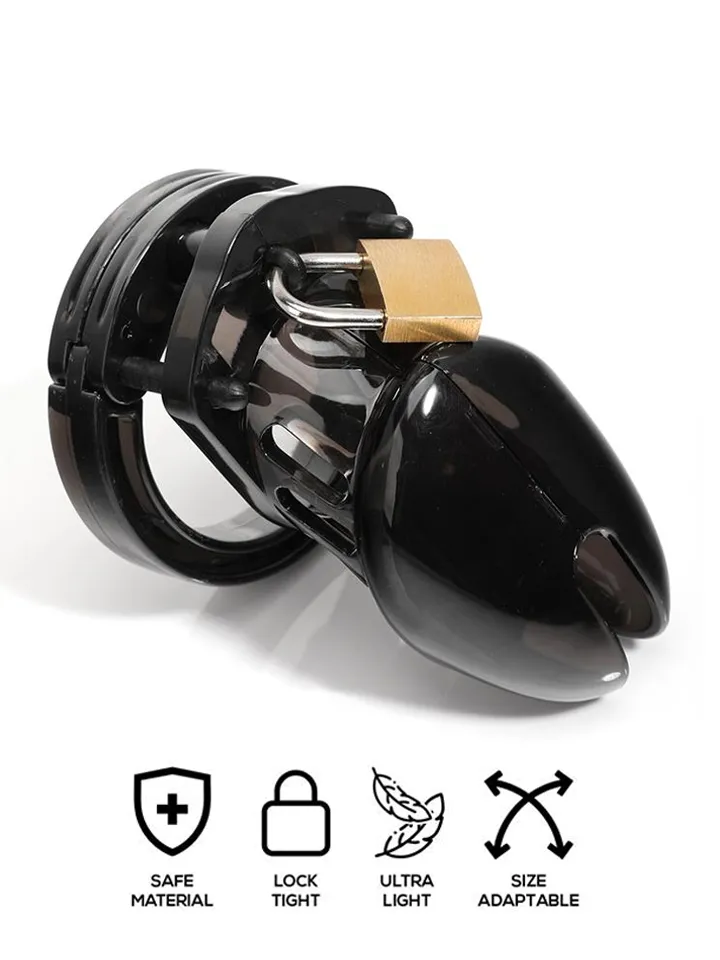 Chastity Cage Short Black - Chastity cage 1 [full]