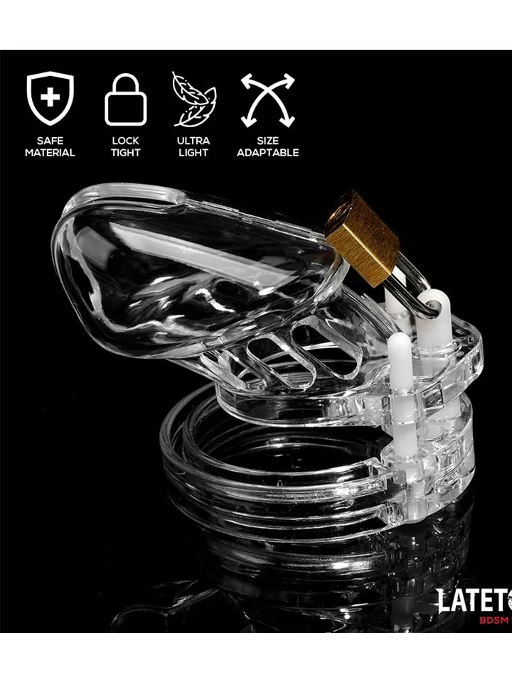 Chastity Cage Short Clear - Chastity cage 2 [full]