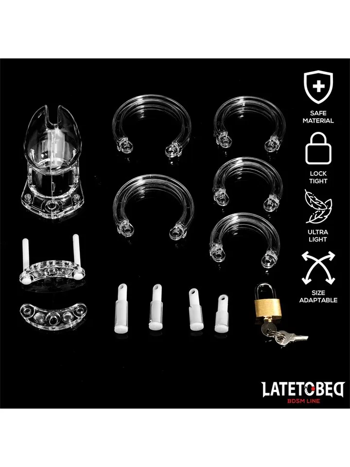 Chastity Cage Short Clear - Chastity cage 3 [full]