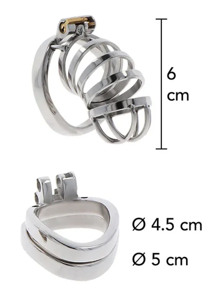 Chastity Cock Cage Metal - Penis cage 2 [full]