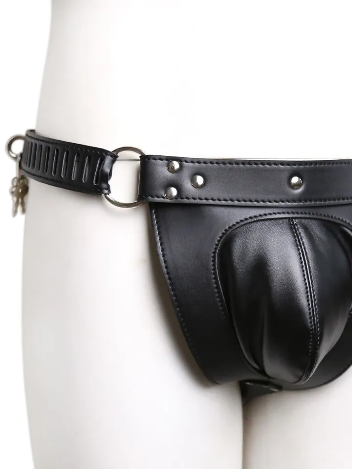 Chastity Pants With Padlock - Chastity belt 1 [full]