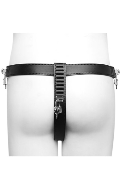 Chastity Pants With Padlock - Chastity belt 2