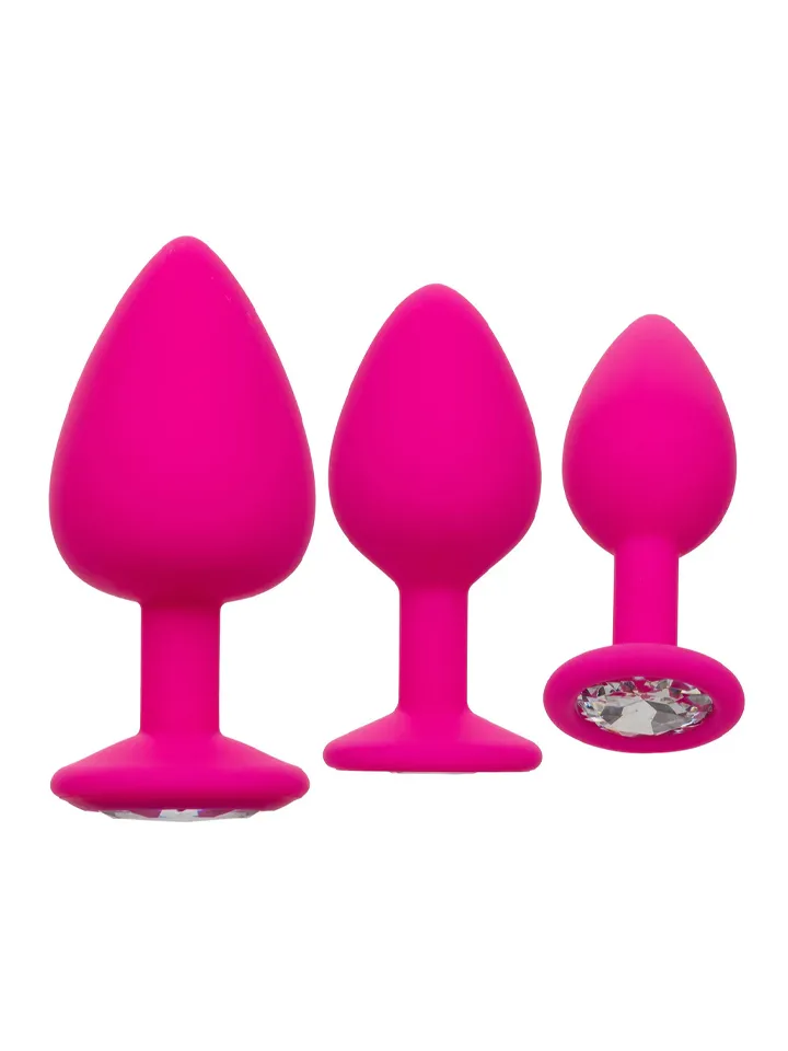Cheeky Gems Anal Training Kit Pink - Anal plug set 1 [full]