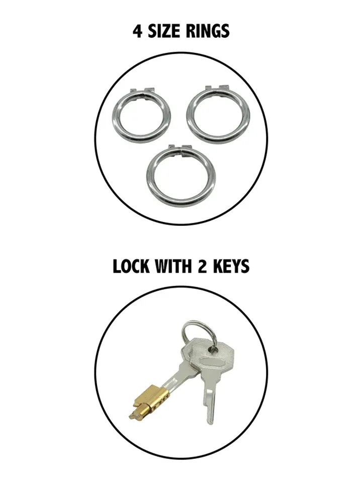 Chestity Cock Harness X-Short - Chastity cage 5 [full]