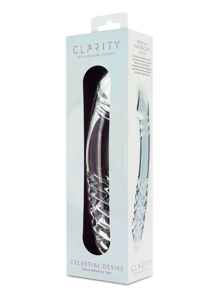 Clarity Celestial Desire Glass Dildo - Glass dildo 3 [full]