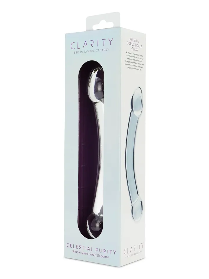 Clarity Celestial Purity Glass Dildo - Glass dildo 4 [full]