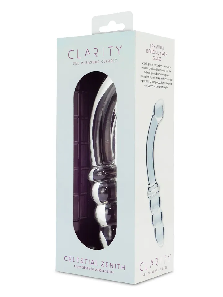 Clarity Celestial Zenith Glass Dildo - Glass dildo 3 [full]