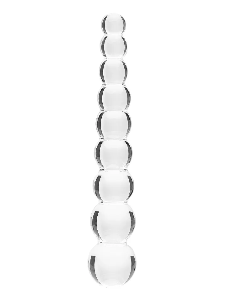 Clarity Elysian Pearls Glass Dildo - Glass dildo 1 [full]