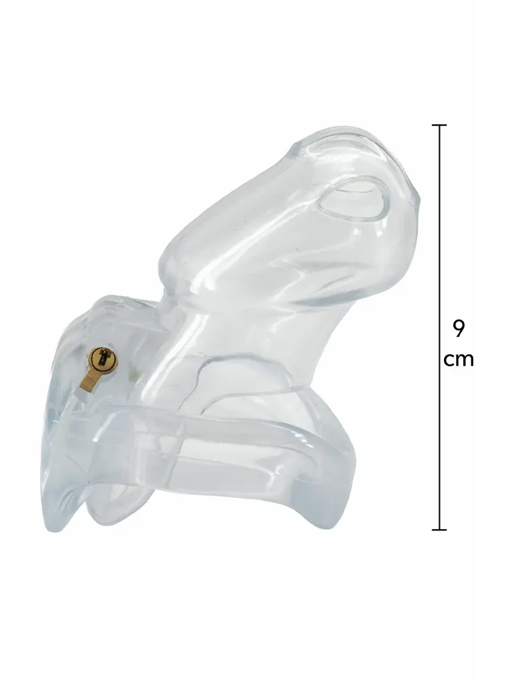 Clear Control Cock Cage Long - Chastity cage 2 [full]