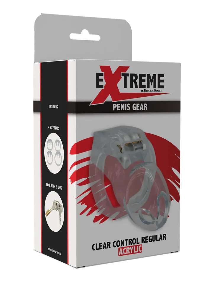 Clear Control Cock Cage Regular - Chastity cage 5 [full]