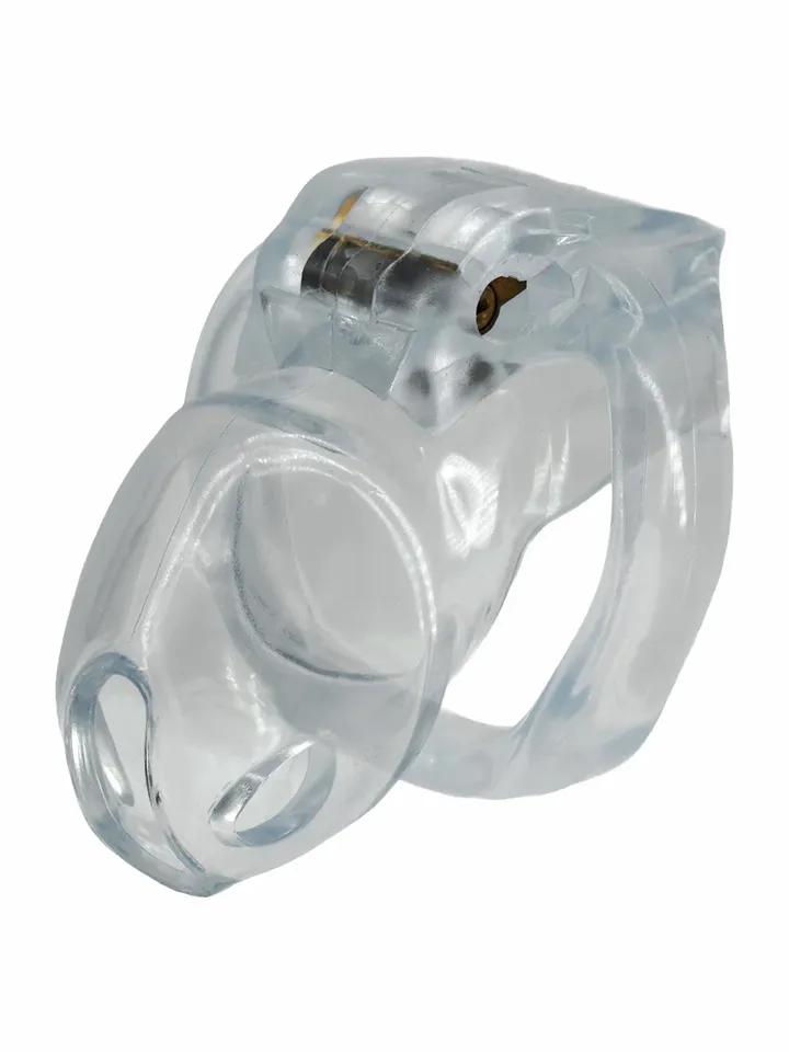 Clear Control Cock Cage Short - Chastity cage 1 [full]