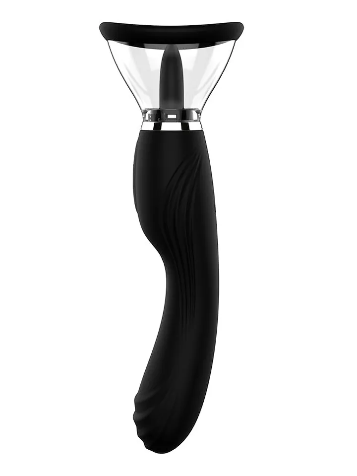 Clitoral Licking Pump With G-Spot Vibrator - Vibrator 1 [full]