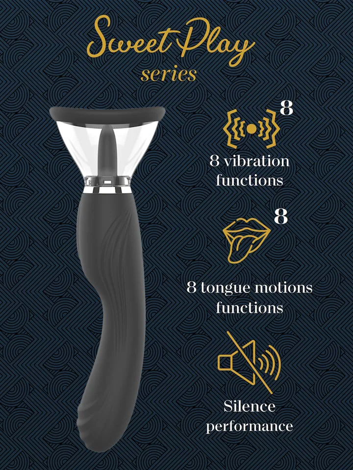 Clitoral Licking Pump With G-Spot Vibrator - Vibrator 2 [full]
