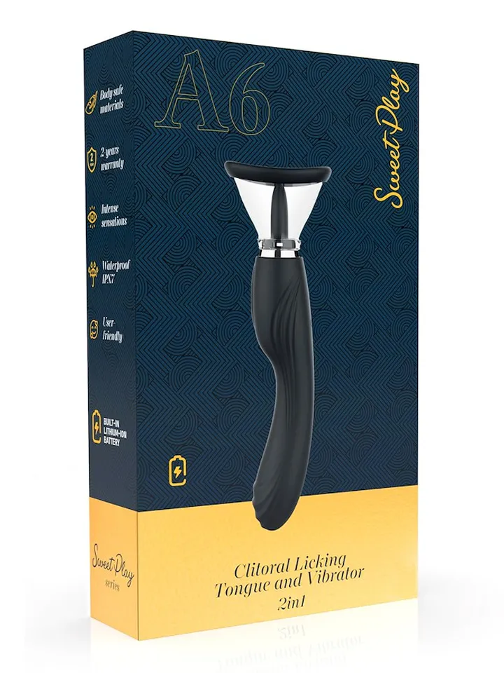Clitoral Licking Pump With G-Spot Vibrator - Vibrator 5 [full]