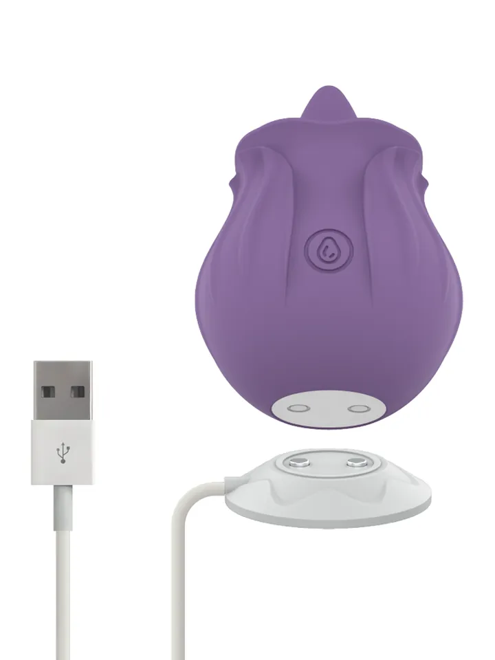 Clitoris Stimulator 10 Vibrations Lilac - Vibrator 2 [full]