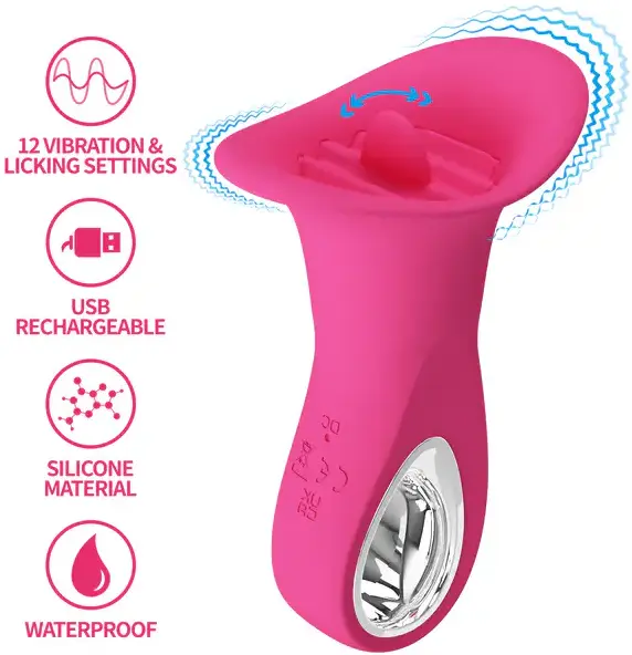 Clyde Vibrating Licking Tongue - Clitoral vibrator 1