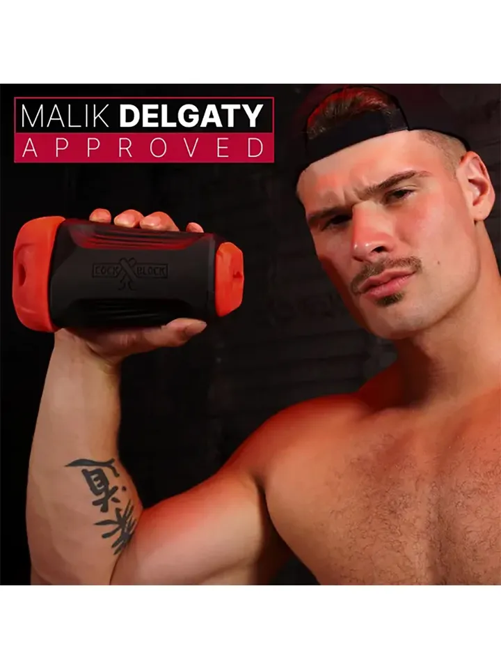 CockBlock Male Couple Double Penetration Masturbator - Dual masturbator 4 [full]