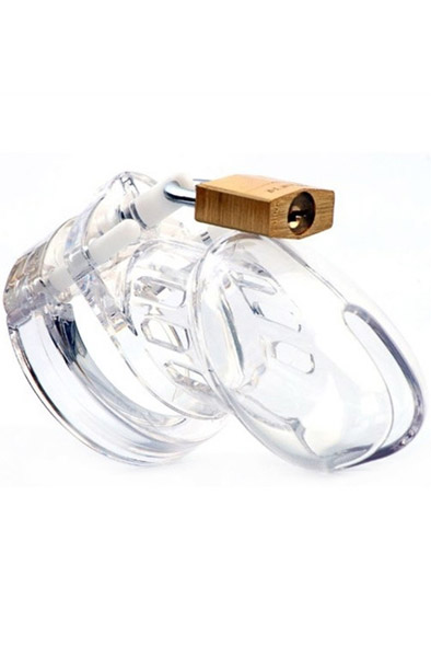 Cocklock CB 6000S Chastity Device Clear - Chastity cage 1