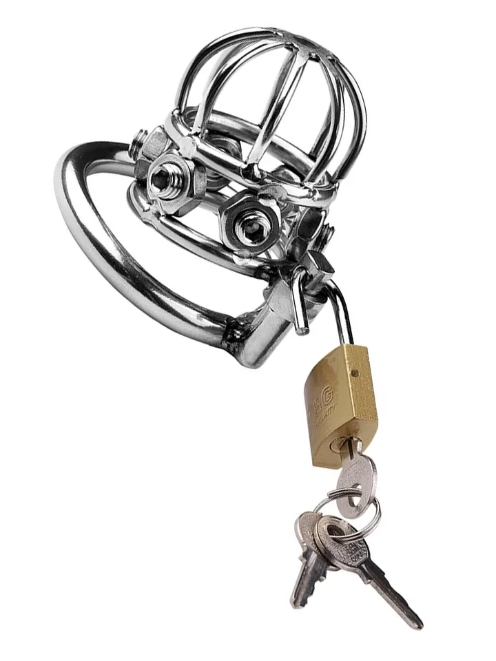 Cocklock Spike Cock Metal Chastity Cage 45 mm - Chastity cage 2 [full]
