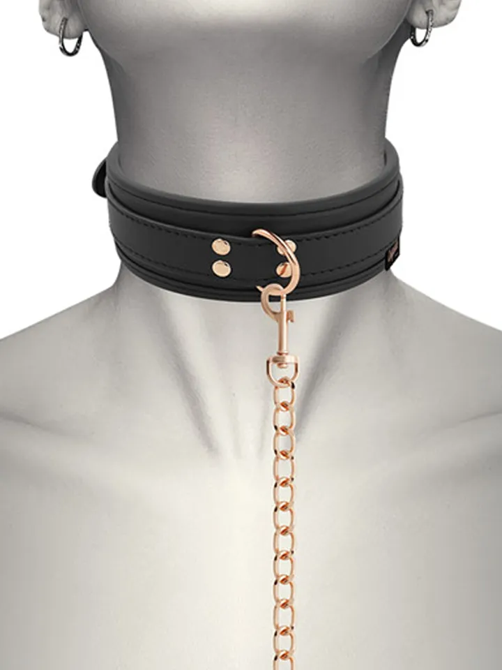 Coquette Fantasy Vegan Leather Collar - Collar & leash 1 [full]