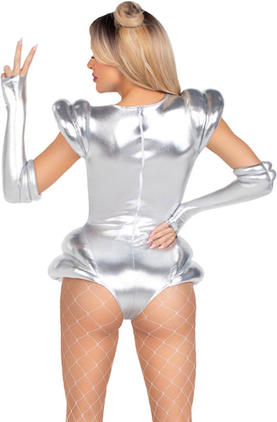 Cosmic Cutie Costume Silver - Role play & Masquerade 2