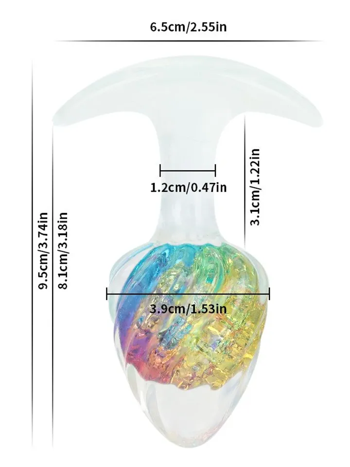 Cosmic Galaxy Butt Plug 9,5 cm - Butt plug 3 [full]