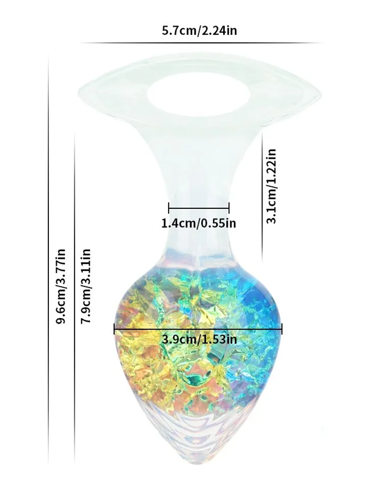 Cosmic Galaxy Butt Plug 9 cm - Anal plug 3 [full]