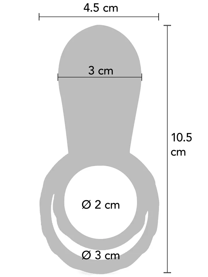 Couples Vibrator Ring - Vibrating cock ring 4
