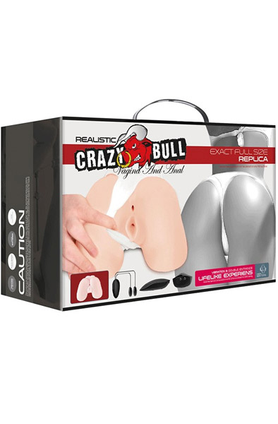 Crazy Bull Vibrating Vagina & Anal Stimulator - Sexpuppe 3