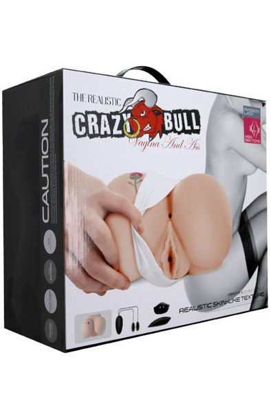 Crazy Bull Vibro Masturbator Vagina & Ass - Sexpuppe 2
