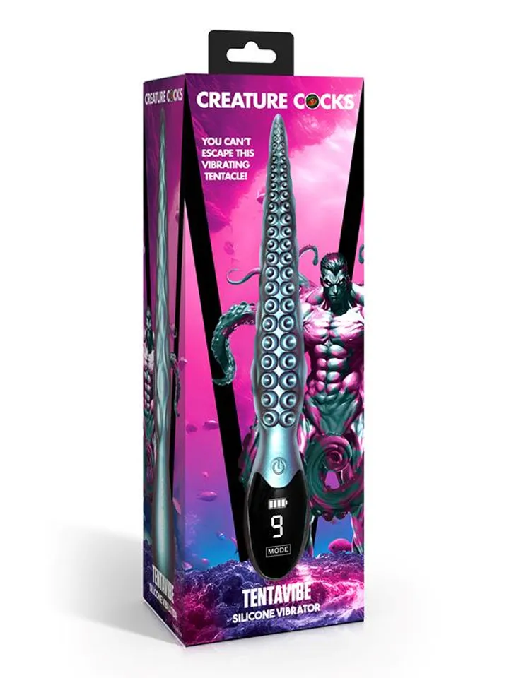 Creature Cocks Tentavibe Silicone Vibrator 27 cm - Vibrating dildo 4 [full]