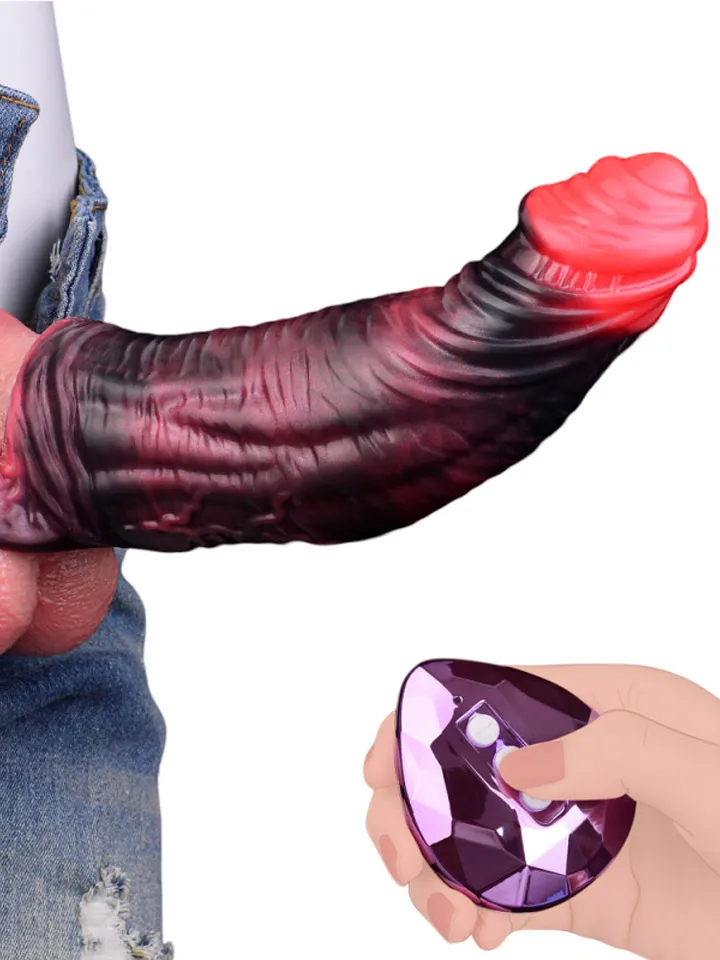 Crimtim Vibrating Penis Sleeve 18,5 cm - Vibrating penis sleeve 1 [full]