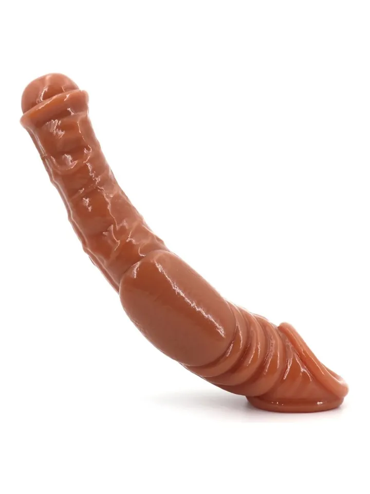 Crolik Vibrating Penis Sleeve 20 cm - Vibrating penis extender 1 [full]